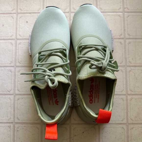 Adidas Originals mens shoes NMD_R1 mint/green, size brand new